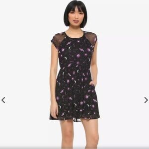 Celestial Mesh Layered Dress SZ SM